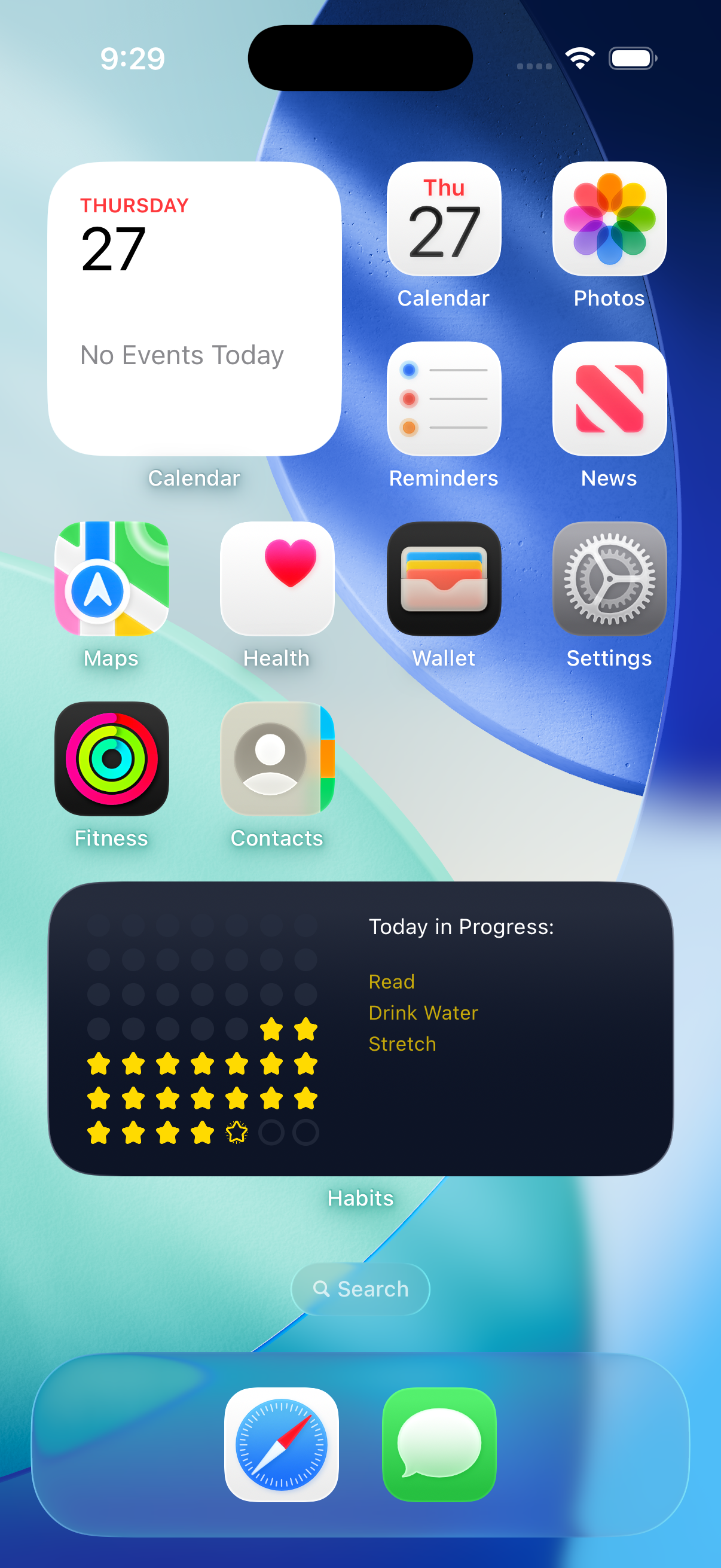 Medium widget